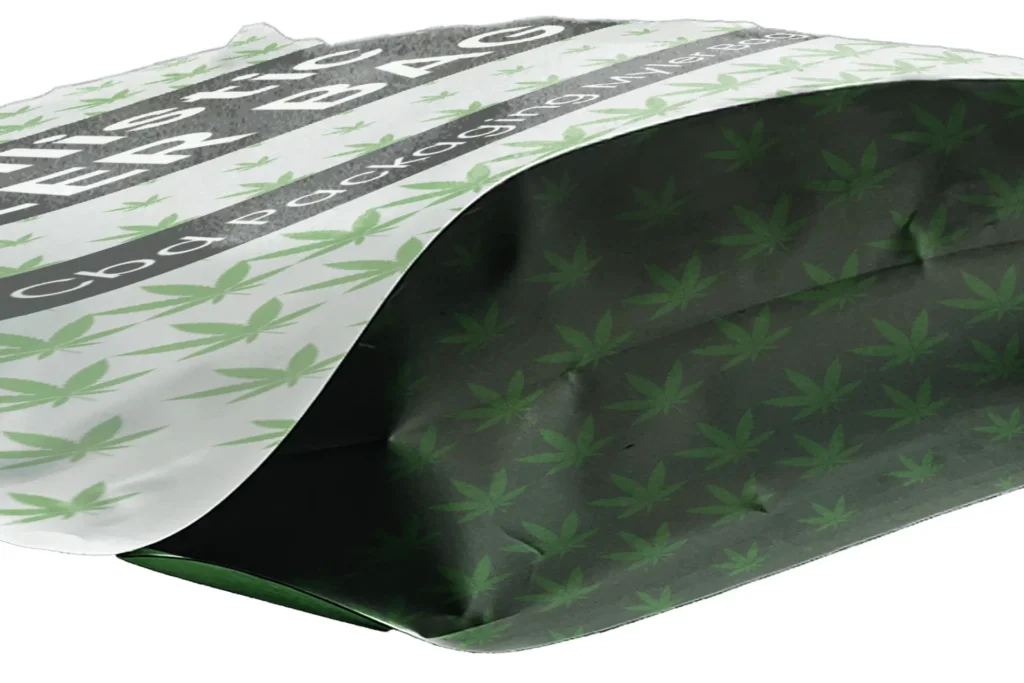 Gusset mylar bag