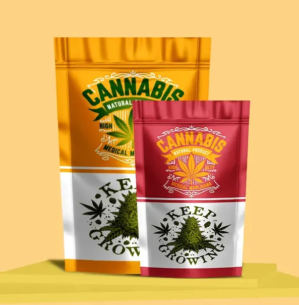 Custom printed mylar bags