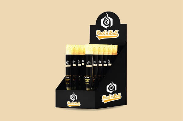 Pre-roll display packaging
