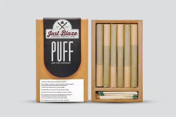 Additional pre-roll packaging features