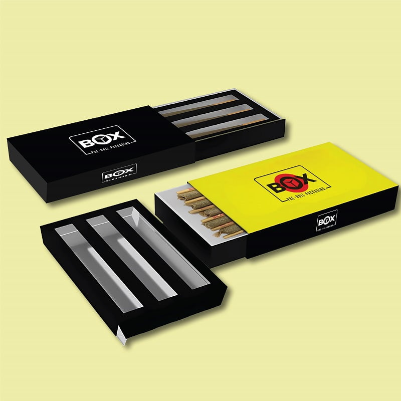 Pre-roll packaging design sample