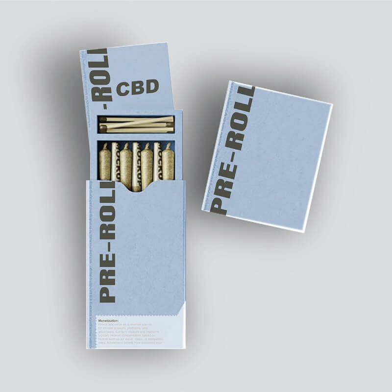 Custom pre roll packaging