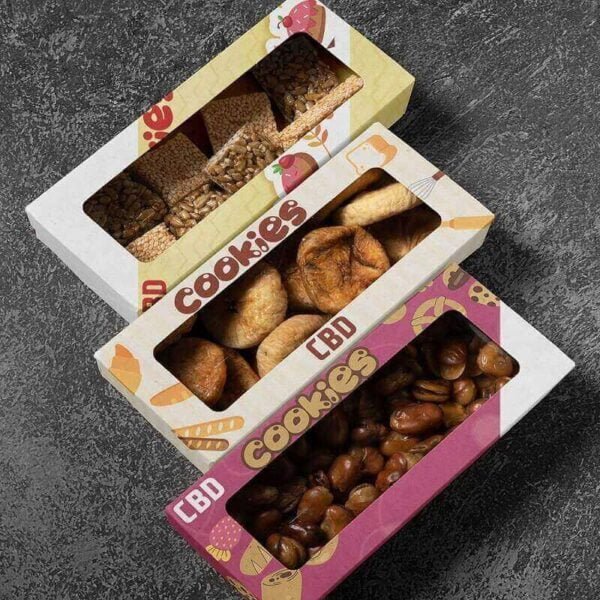 CBD cookie packaging box