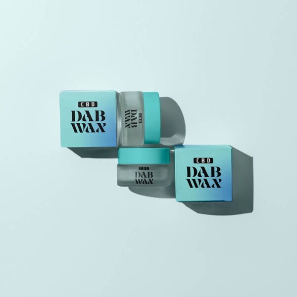 CBD dab wax box packaging