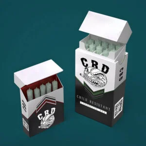 child resistant cigarette boxes