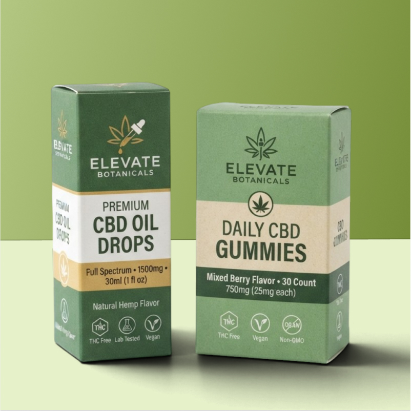 Printed CBD Packaging Boxes